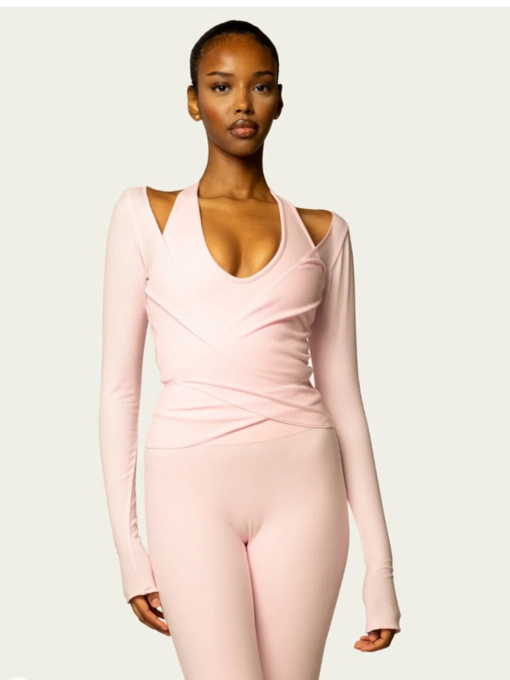 437 Studio Wrap - Powder Pink
